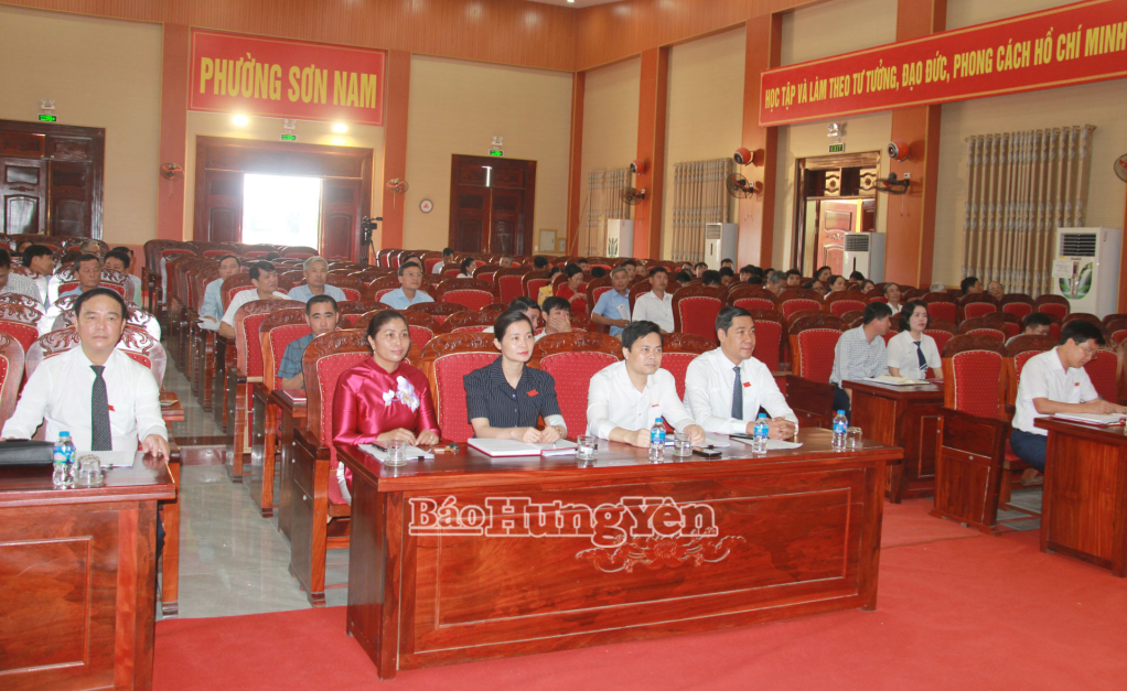 HĐND phường Sơn Nam tổ chức kỳ họp thứ Tư điều chỉnh, bổ sung vốn đầu tư công