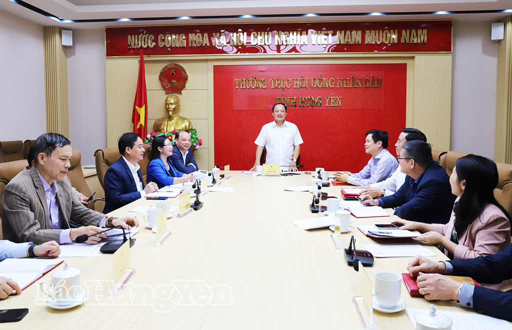 Hội nghị điều chỉnh cơ cấu, thành phần và phân bổ số lượng người được giới thiệu ứng cử đại biểu HĐND tỉnh khóa XVIII