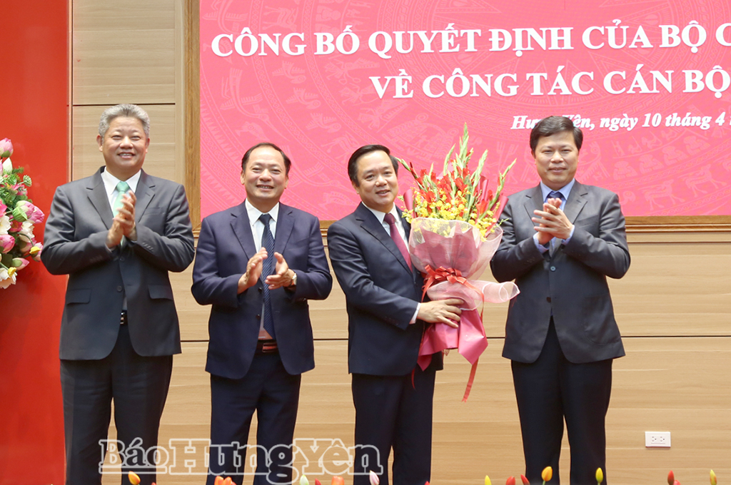 Đồng chí Phạm Quang Ngọc, Ủy viên Ban Chấp hành Trung ương Đảng, Chủ tịch UBND tỉnh giữ chức Bí thư Tỉnh ủy Hưng Yên nhiệm kỳ 2025 - 2030