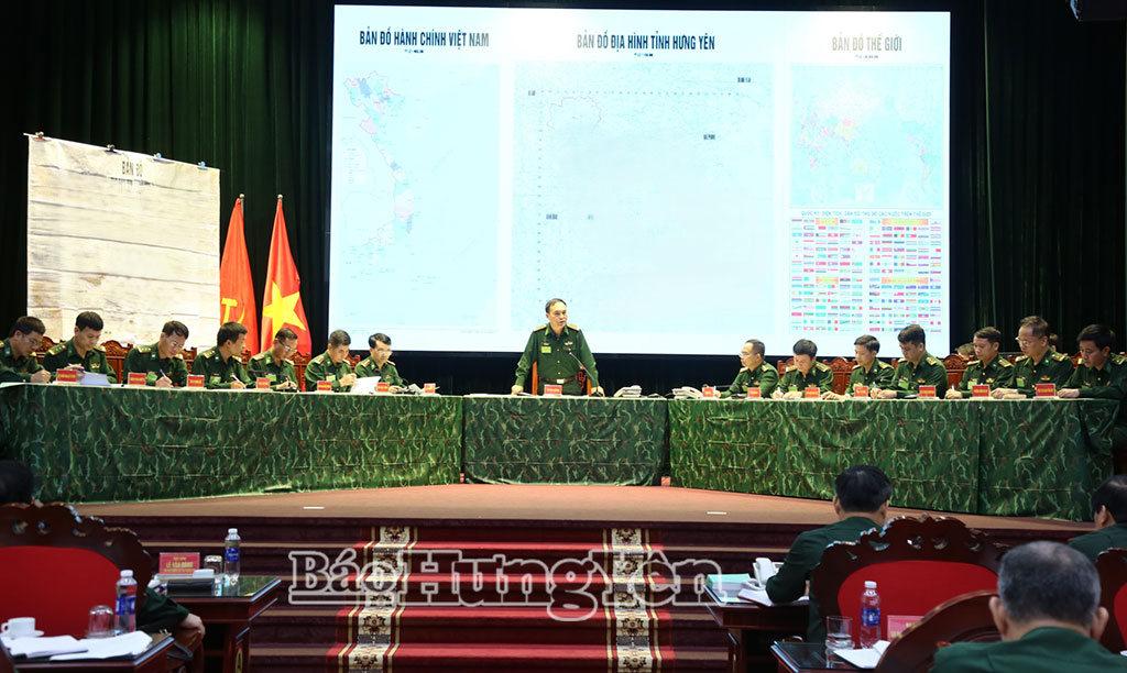 Ban Chỉ huy Bộ đội Biên phòng, Bộ CHQS tỉnh Hưng Yên diễn tập tác chiến phòng thủ
