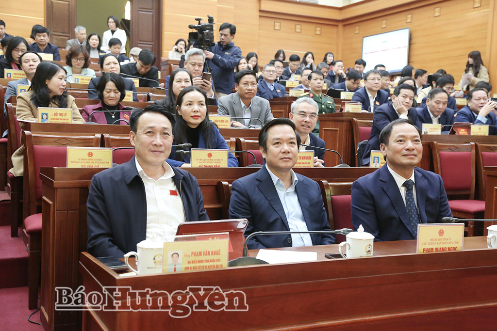 Kỳ họp thứ 36, HĐND tỉnh khóa XVII thông qua nhiều nghị quyết quan trọng