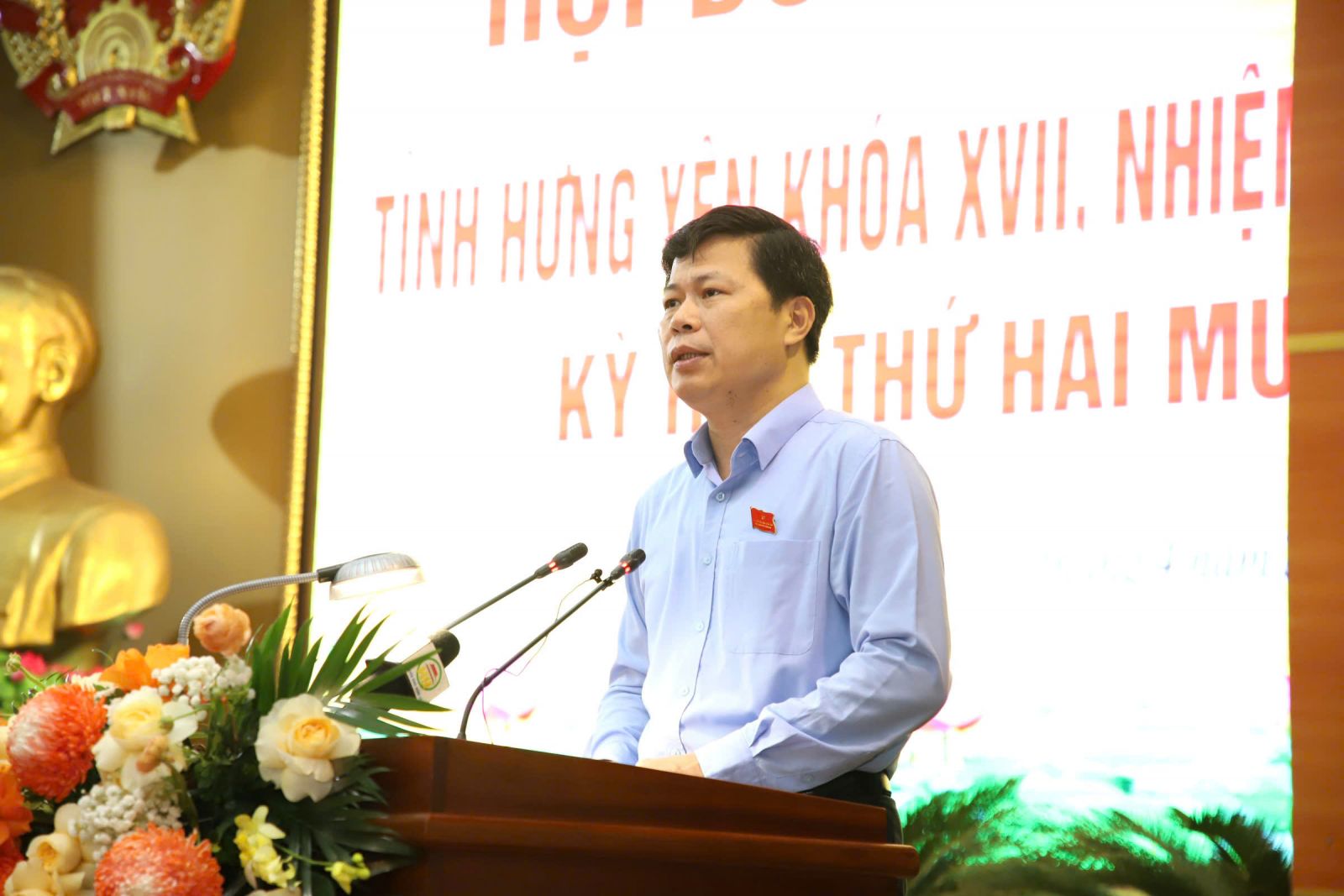 PHÁT BIỂU KHAI MẠC CỦA ĐỒNG CHÍ PHÓ BÍ THƯ THƯỜNG TRỰC TỈNH ỦY CHỦ TỊCH HĐND TỈNH