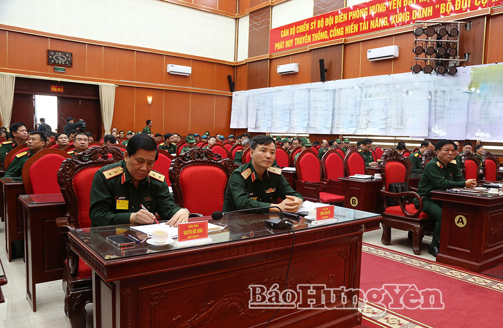 Bế mạc diễn tập tác chiến phòng thủ Ban Chỉ huy Bộ đội Biên phòng, Bộ CHQS tỉnh Hưng Yên