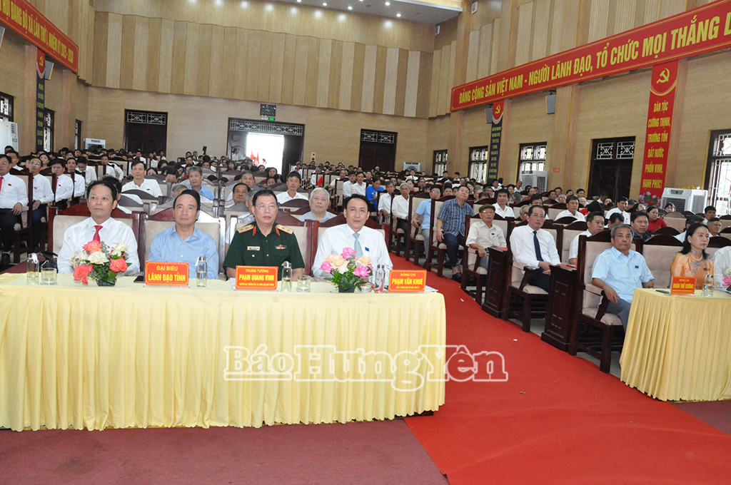 Đại hội Đại biểu Đảng bộ xã Hoàng Hoa Thám lần thứ I, nhiệm kỳ 2025 – 2030