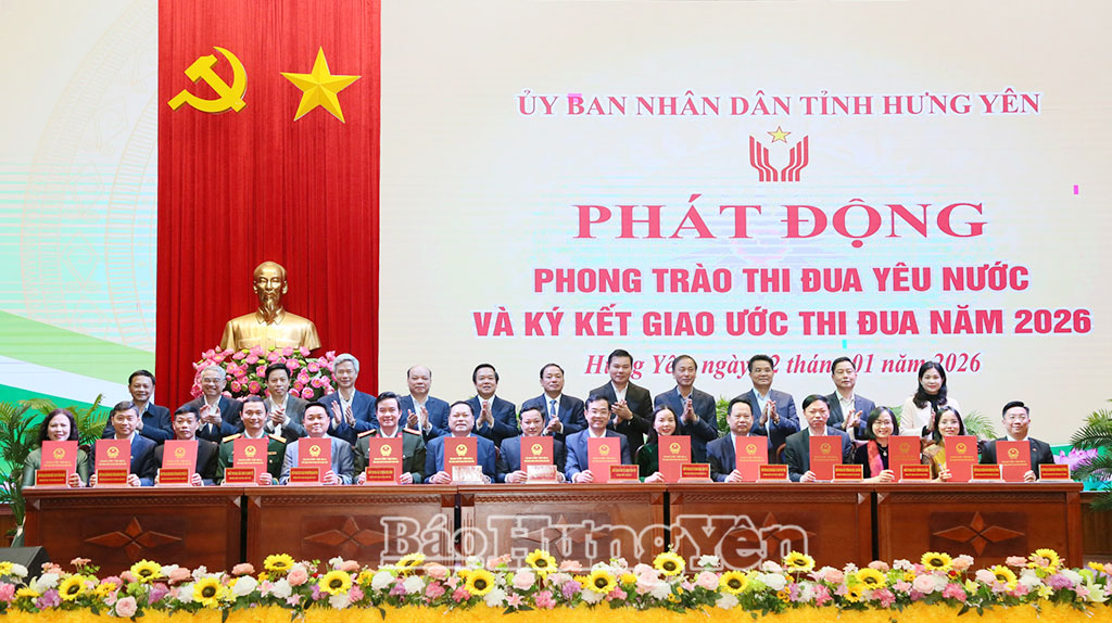 UBND tỉnh phát động phong trào thi đua yêu nước năm 2026