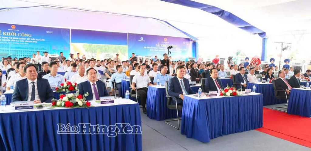 Khởi công Dự án đầu tư xây dựng và kinh doanh kết cấu hạ tầng Khu công nghiệp Liên Hà Thái (Green iP-3)