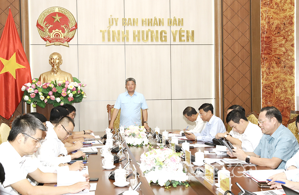 Phấn đấu khởi công Dự án đầu tư xây dựng tuyến đường kết nối Hưng Yên với Cảng hàng không quốc tế Gia Bình vào cuối năm 2026
