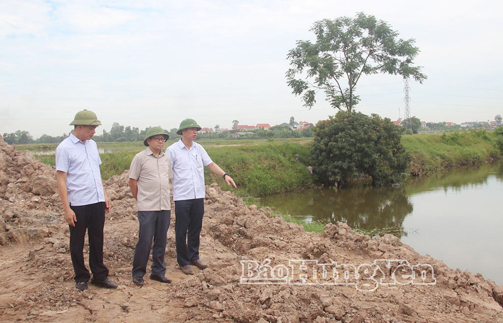 Kiểm tra công tác chuẩn bị phòng, chống úng nội đồng