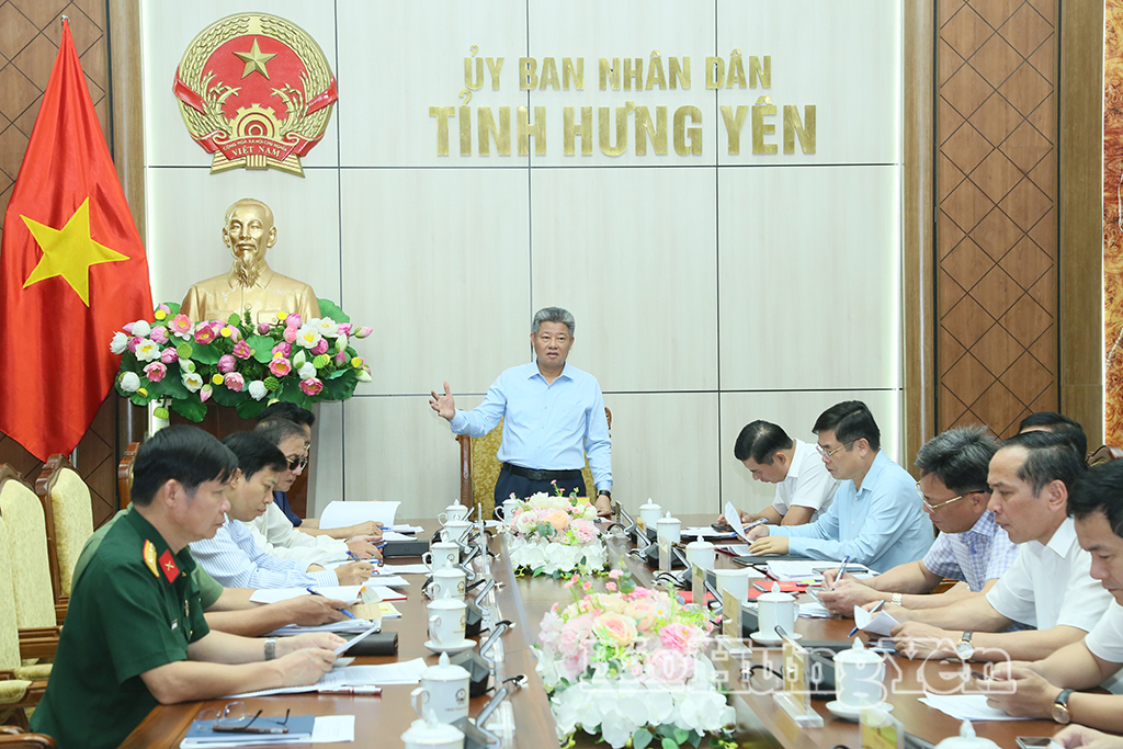 Rà soát phương án phát triển các ngành chức năng trong Quy hoạch tỉnh Hưng Yên thời kỳ 2021 - 2030, tầm nhìn đến năm 2050 (điều chỉnh)