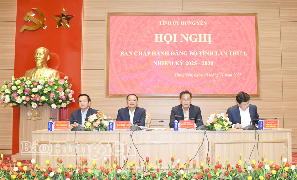Hội nghị Ban Chấp hành Đảng bộ tỉnh lần thứ 2, nhiệm kỳ 2025 - 2030