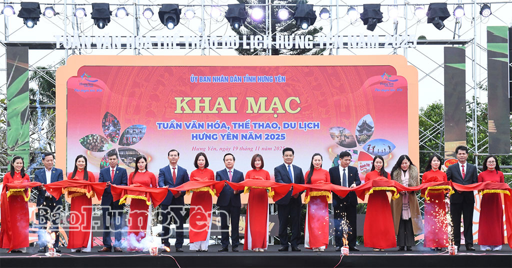 Khai mạc Tuần Văn hóa, Thể thao, Du lịch Hưng Yên năm 2025