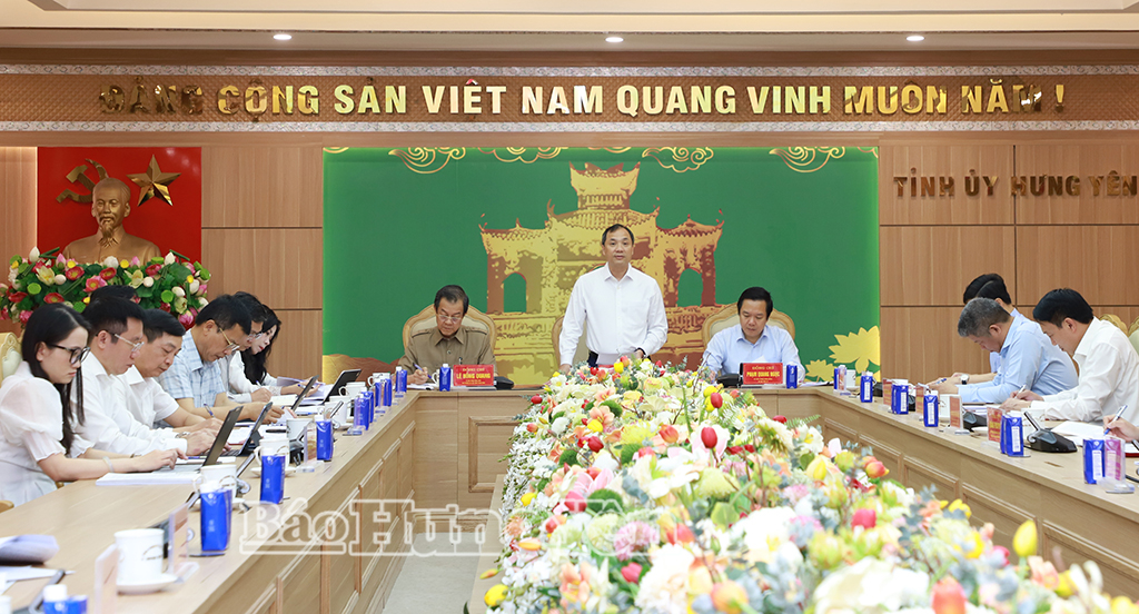 Đoàn khảo sát của Trung ương làm việc với Ban Thường vụ Tỉnh ủy về kết quả thực hiện Nghị quyết số 28-NQ/TW và Kết luận số 14-KL/TW