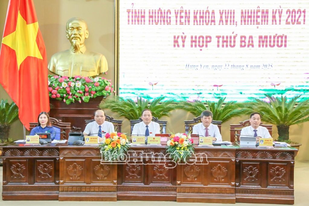 Kỳ họp thứ ba mươi HĐND tỉnh Hưng Yên: Thông qua nhiều chính sách, cơ chế đặc thù quan trọng