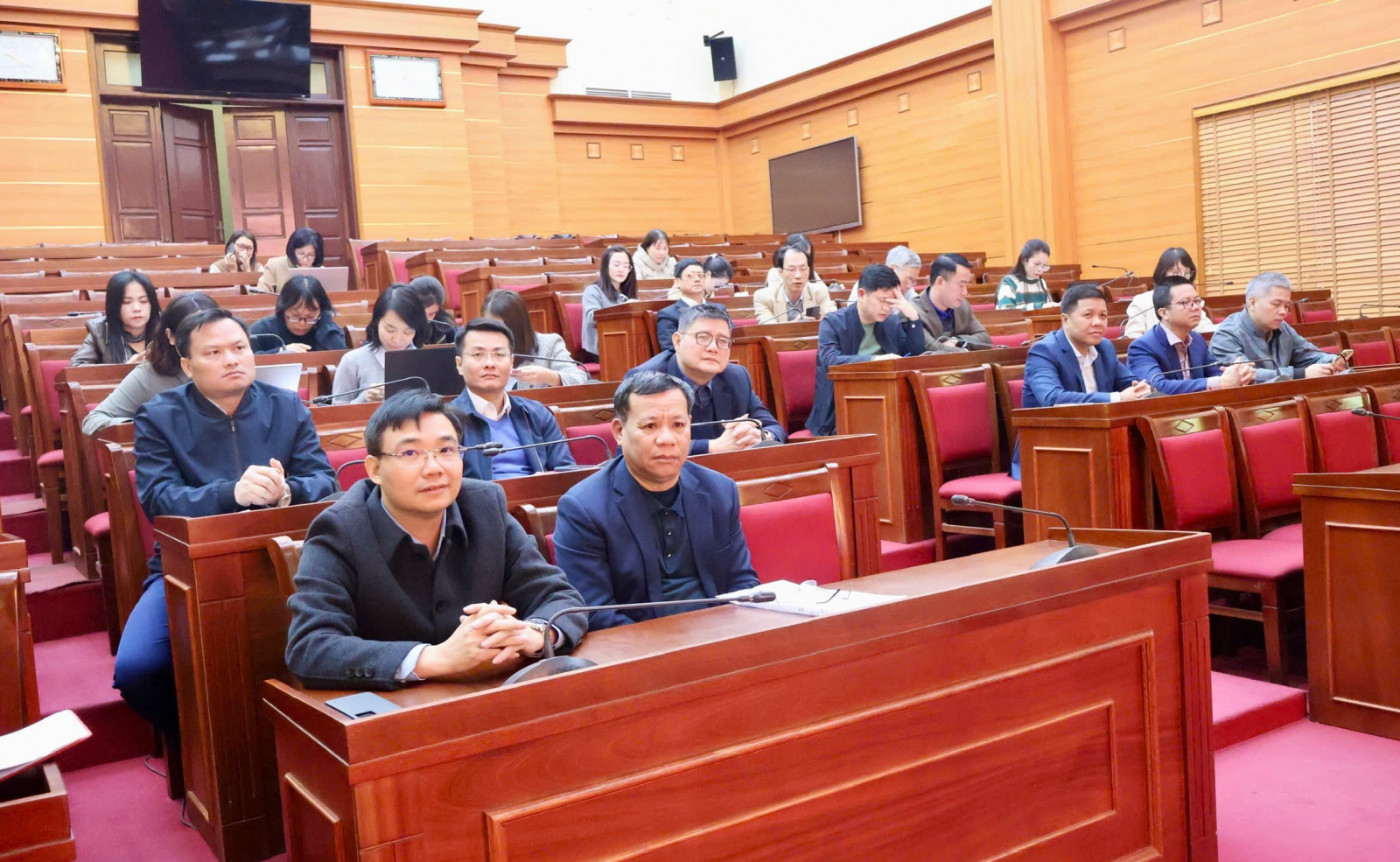 Đảng ủy Cơ quan Văn phòng Đoàn ĐBQH và HĐND tỉnh tổ chức Hội nghị phổ biến, quán triệt, tuyên truyền tháng 12/2024