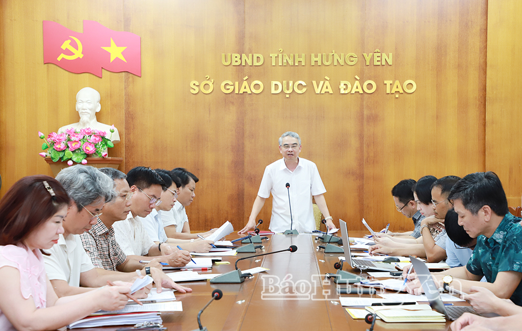 Đẩy nhanh tiến độ dự án xây dựng, phát triển trường THPT chuyên trên địa bàn tỉnh