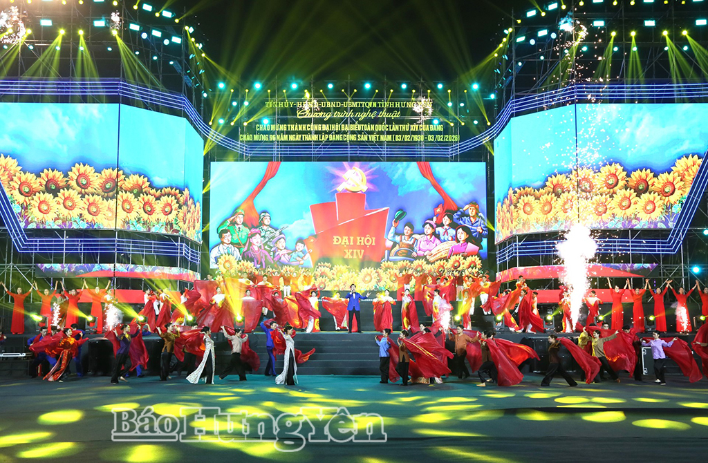 Rực rỡ sắc màu chương trình nghệ thuật “Một niềm tin son sắt”