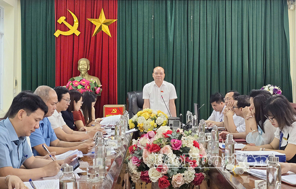 Ban Văn hóa - Xã hội HĐND tỉnh: Giám sát tại một số cơ sở y tế
