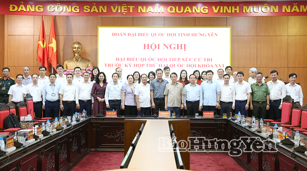 Đoàn đại biểu Quốc hội tỉnh tiếp xúc cử tri trước kỳ họp thứ 2, Quốc hội khóa XVI