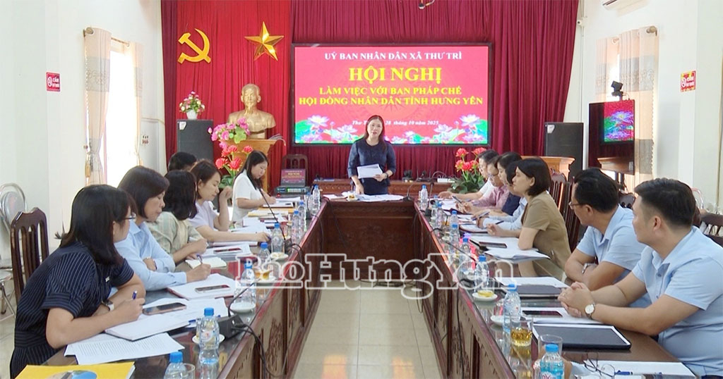 Khảo sát tình hình bố trí biên chế cán bộ, công chức, viên chức, lao động hợp đồng tại xã Thư Trì