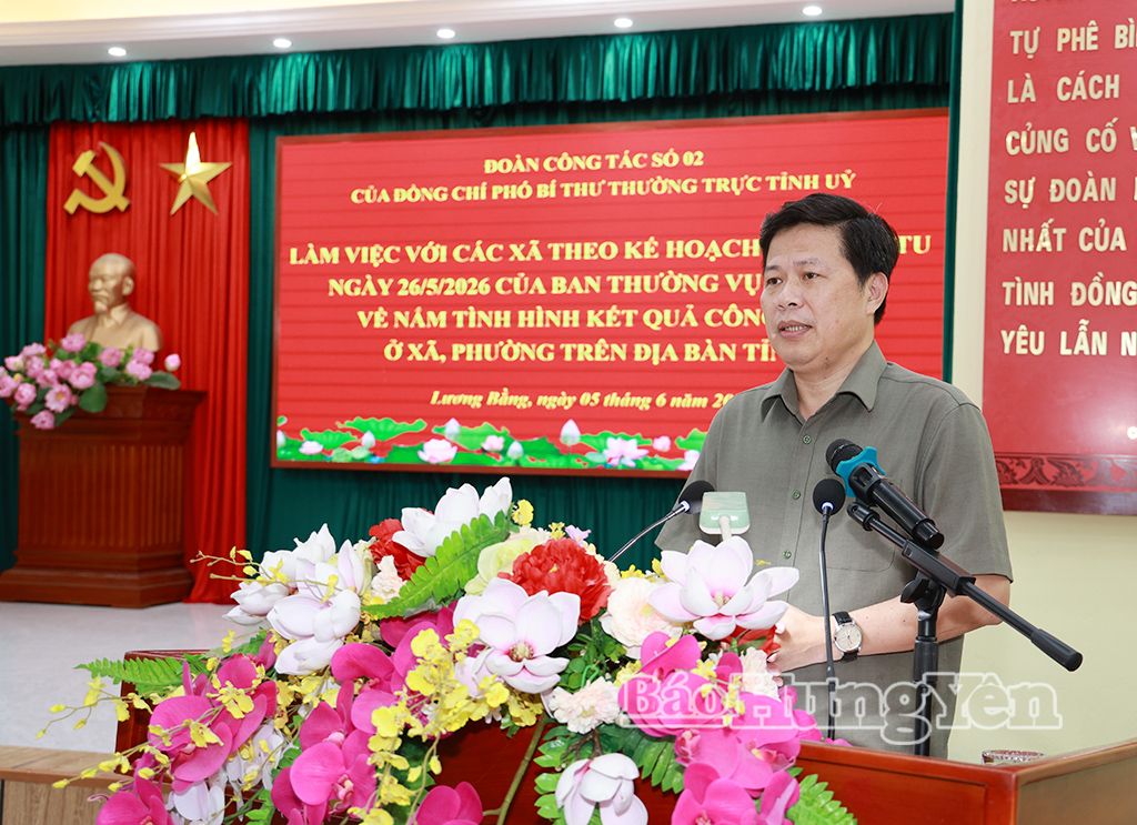 Các xã cần rà soát, đánh giá toàn diện công tác cán bộ để bố trí, sắp xếp hợp lý