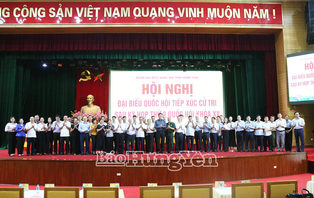 Đoàn đại biểu Quốc hội tỉnh Hưng Yên tiếp xúc cử tri sau Kỳ họp thứ 9, Quốc hội khóa XV