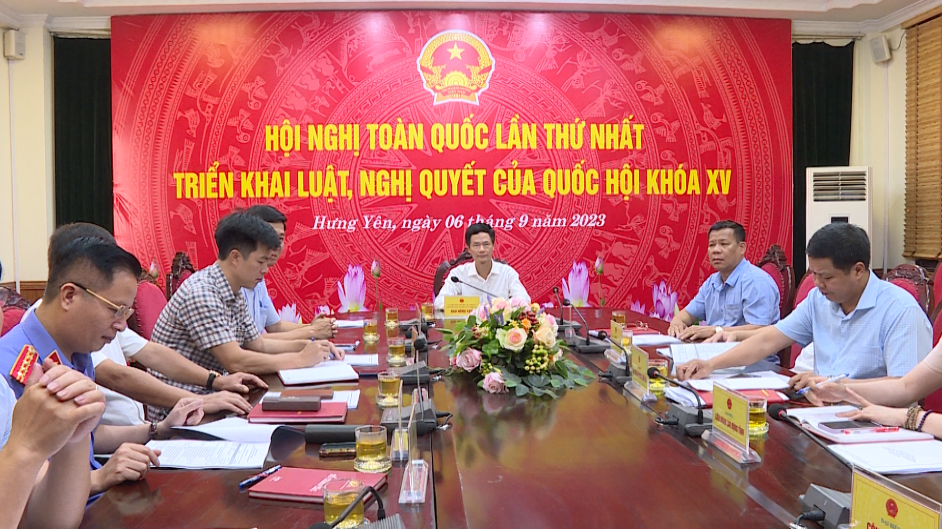   HỘI NGHỊ TOÀN QUỐC LẦN THỨ NHẤT TRIỂN KHAI LUẬT, NGHỊ QUYẾT CỦA QUỐC HỘI KHÓA XV