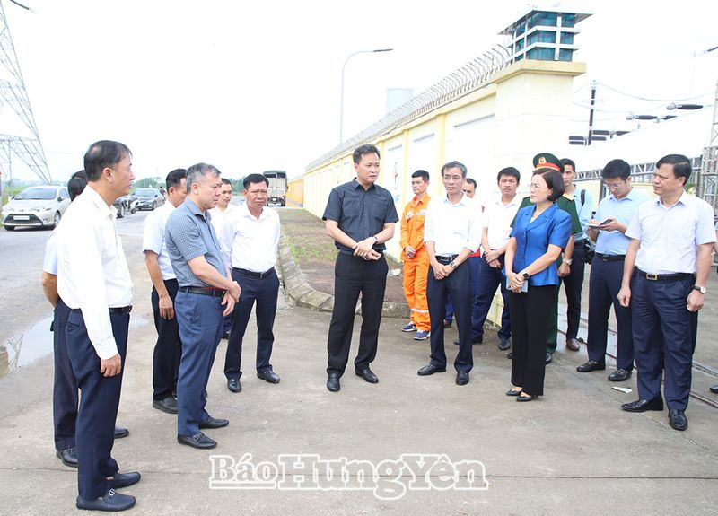   Bí thư Tỉnh uỷ Nguyễn Hữu Nghĩa kiểm tra công tác chuẩn bị tổ chức lễ khánh thành Dự án đường dây 500kV mạch 3 từ Quảng Trạch (Quảng Bình) đến Phố Nối (Hưng Yên)