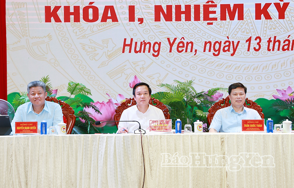 Hội nghị Ban Chấp hành Đảng bộ tỉnh khóa I, nhiệm kỳ 2025 - 2030