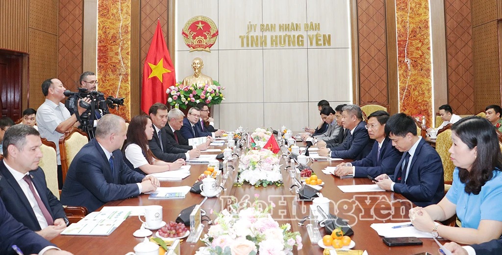UBND tỉnh làm việc với đoàn công tác cấp cao Cộng hòa Belarus